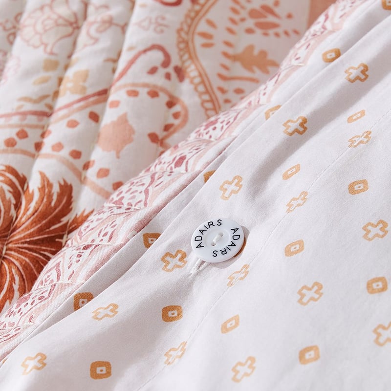 Kai Clay Quilted Quilt Cover