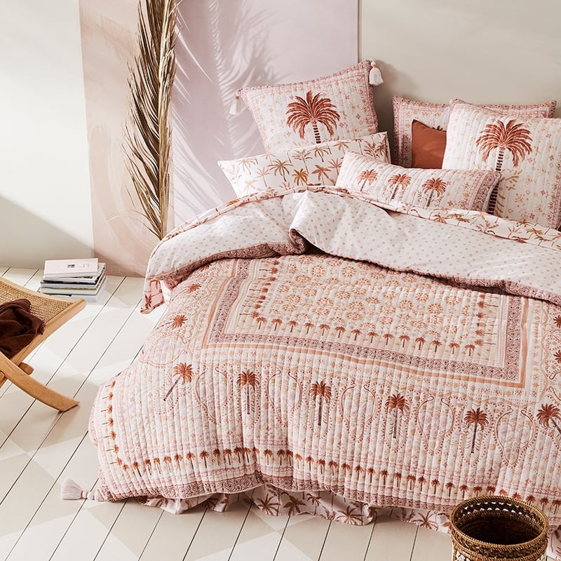 Kai Clay Quilted Quilt Cover