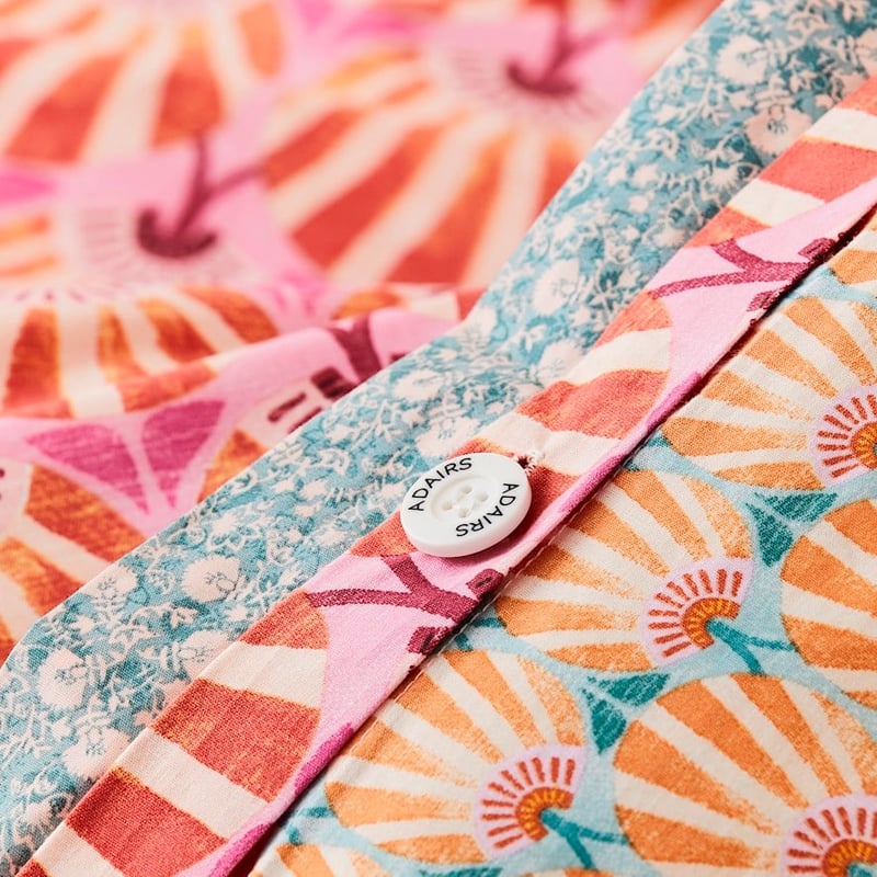 Mumbai Hot Pink Quilt Cover Set