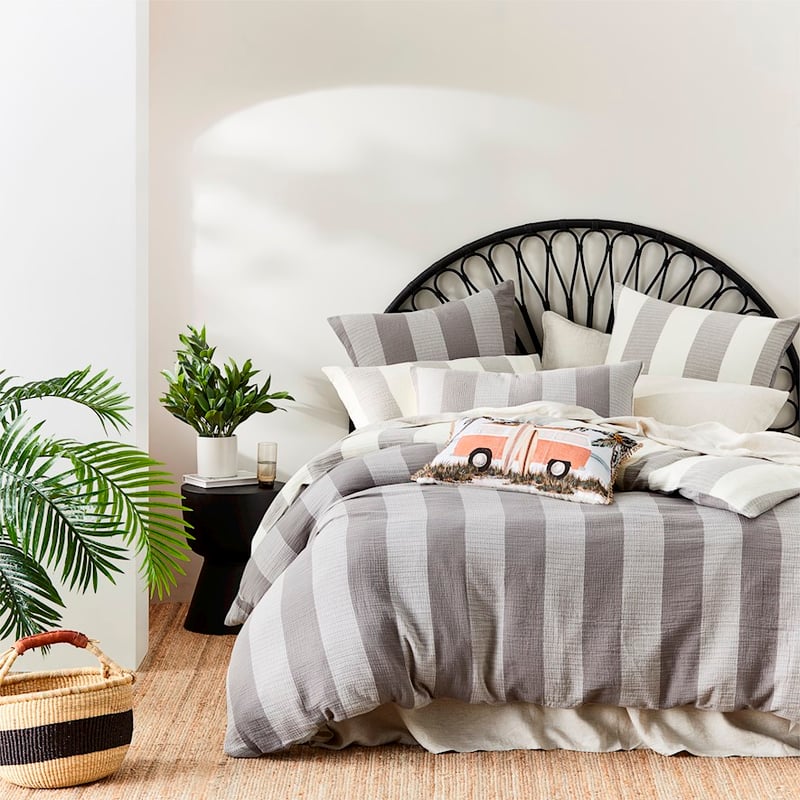 Storm Grey Quilt Cover Set