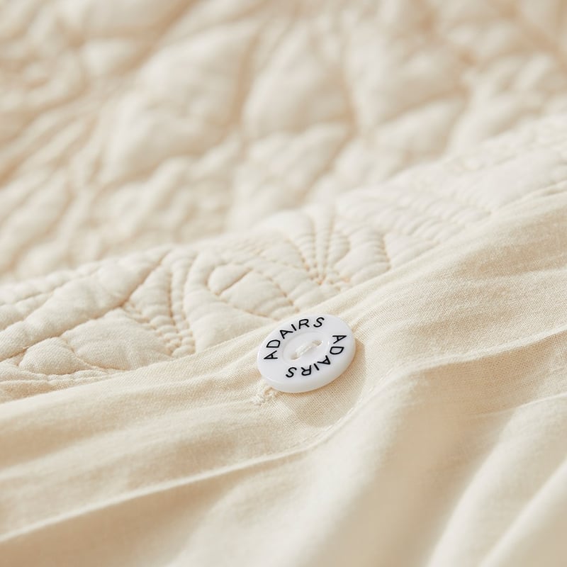 Native Quilted Natural Quilt Cover