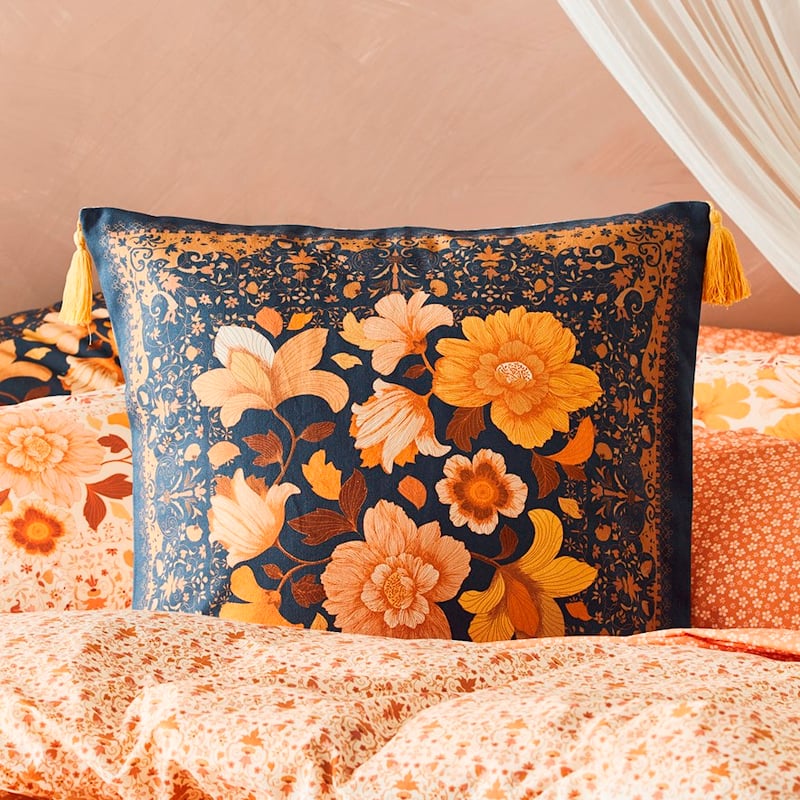 Wandering Folk Dawn Floral Sunset Quilt Cover Set