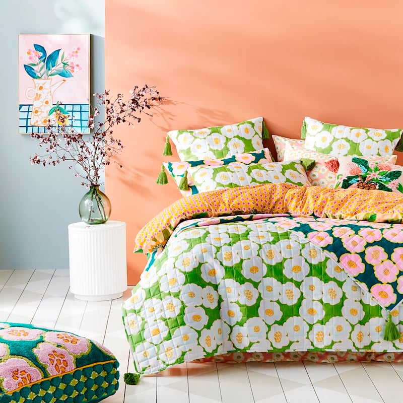 Togetherness Fiore Quilted Coverlet