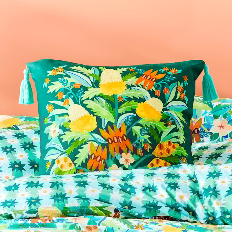 Togetherness Bushdance Quilt Cover Set Quilt Cover Set + Pillowcases