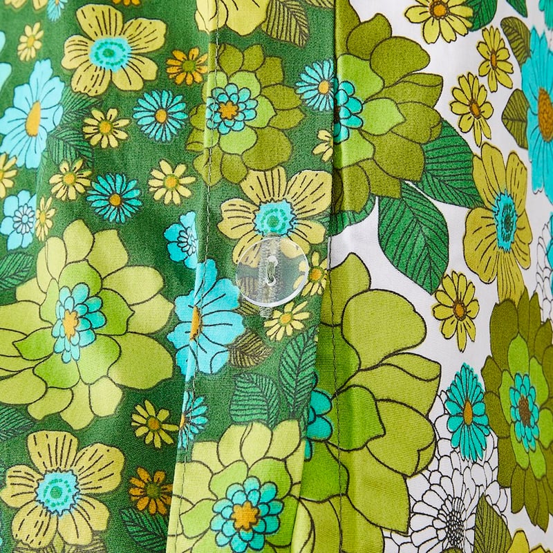 April Floral Green Quilt Cover Set