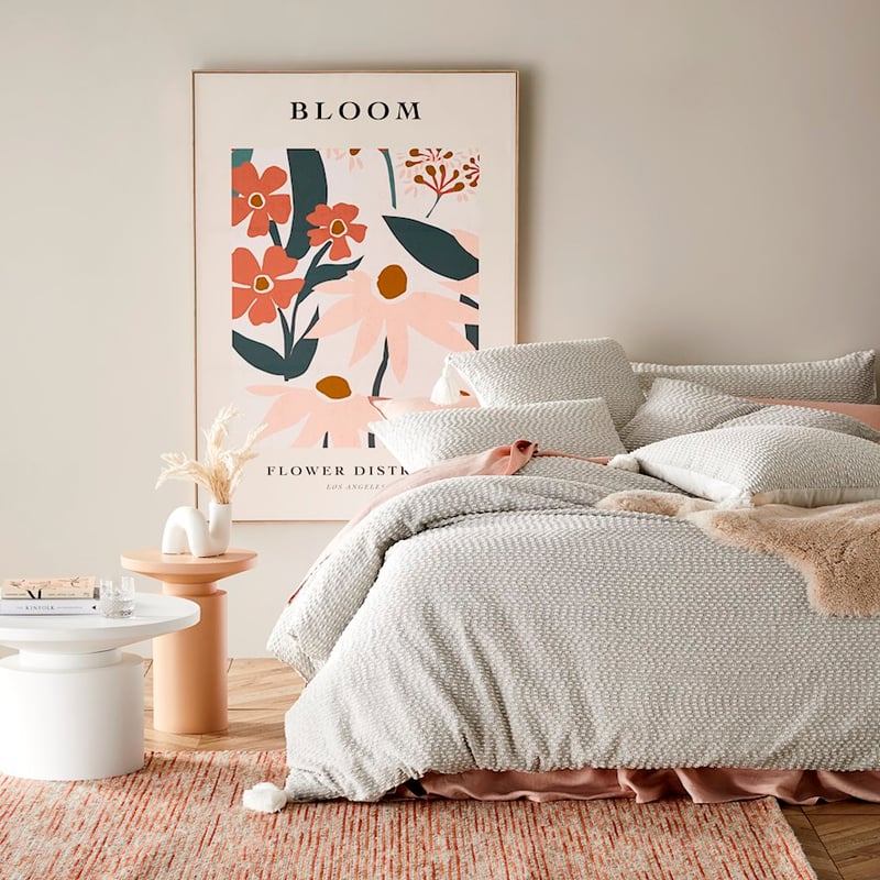 Bobby Boucle Bedlinen Single Cream QC