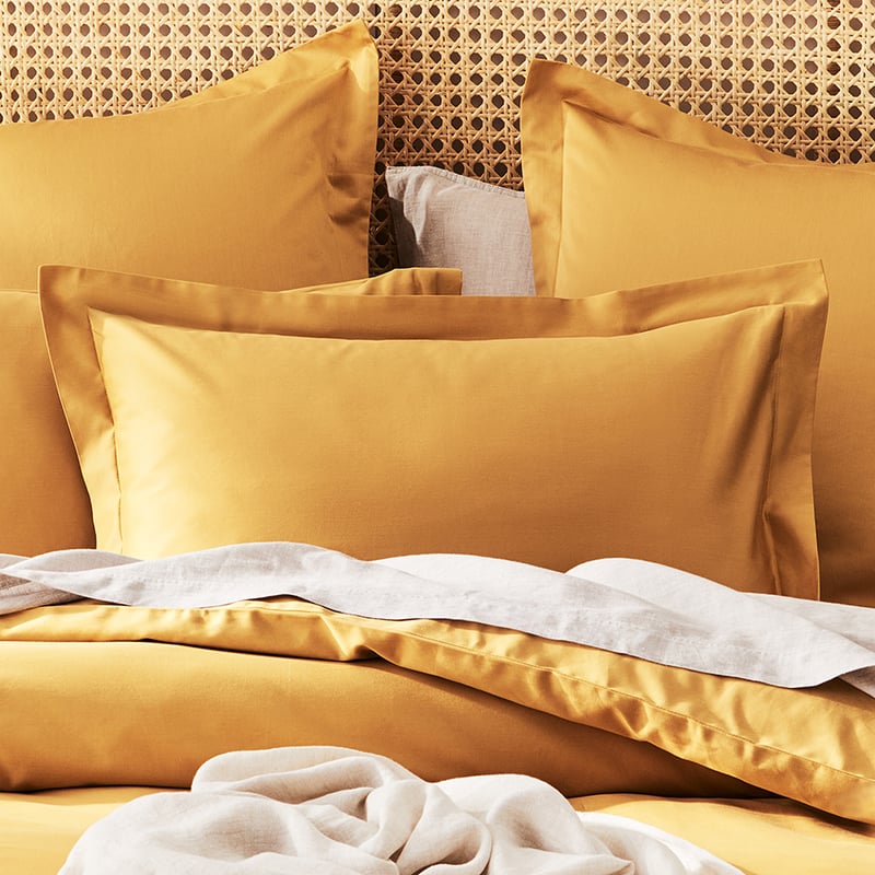 600TC Bamboo Honey Mustard Quilt Cover