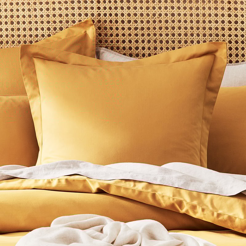 600TC Bamboo Honey Mustard Quilt Cover