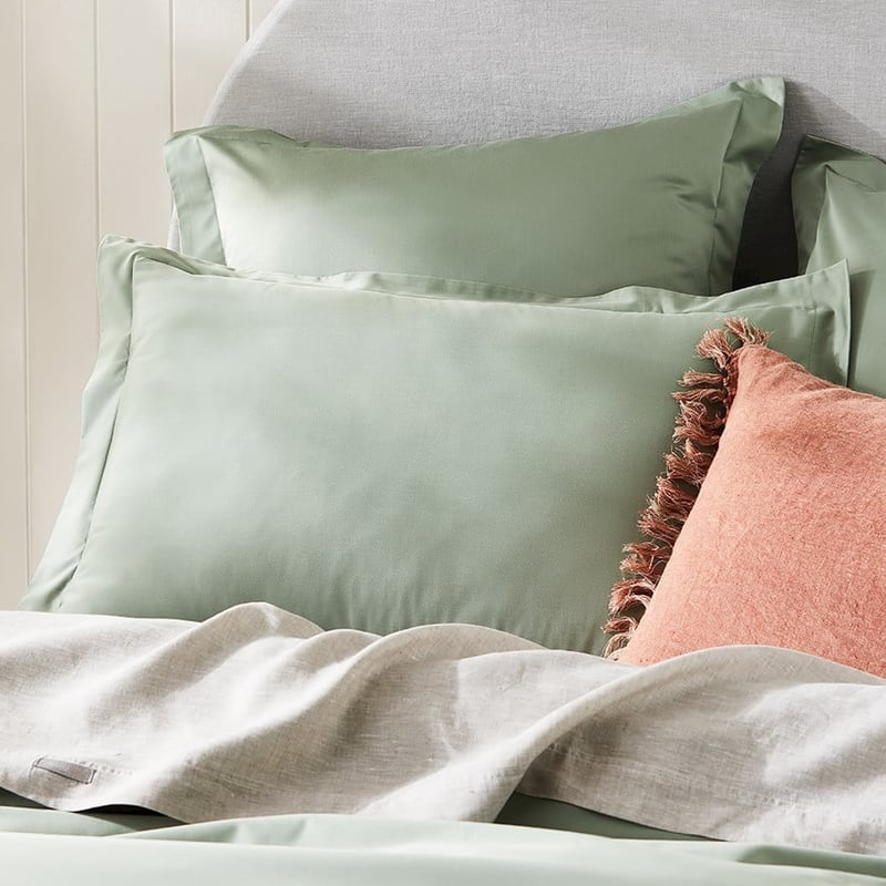 600TC Bamboo Cotton Pistachio Quilt Cover