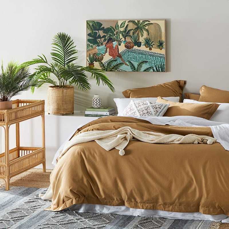 600TC Bamboo Cotton Spice Quilt Cover