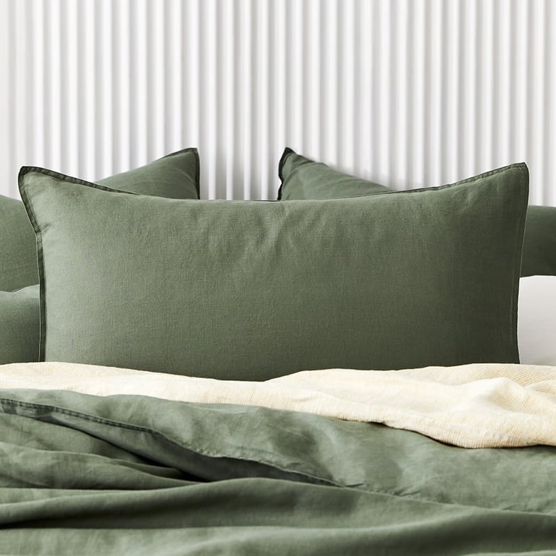 Vintage Washed Bedlinen Khaki 