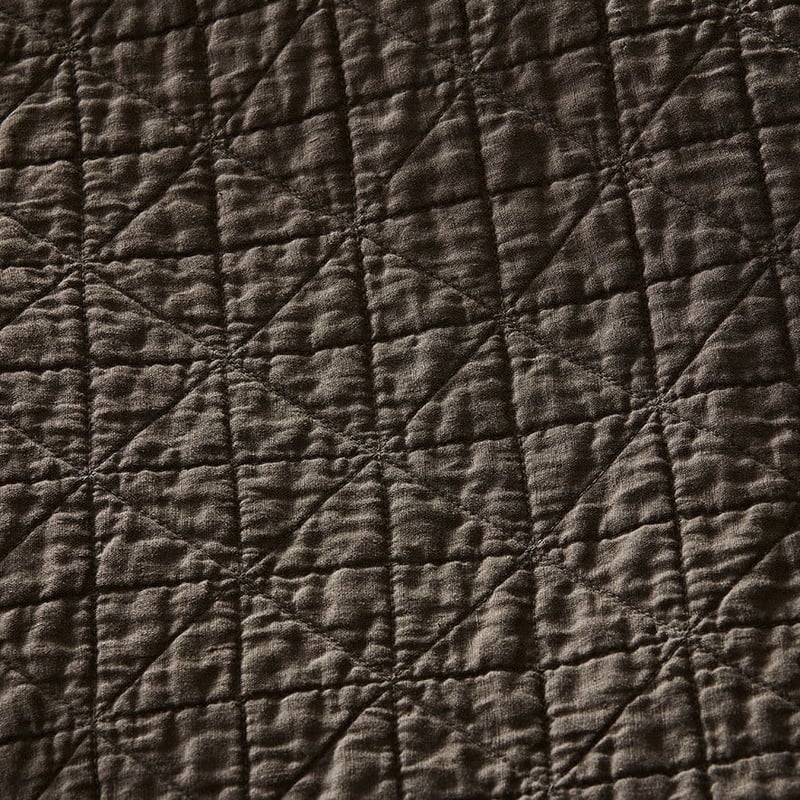 Vintage Washed Cocoa Coverlet