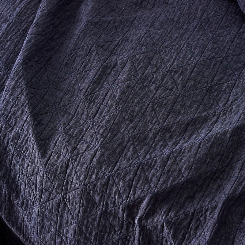 Vintage Washed Denim Coverlet