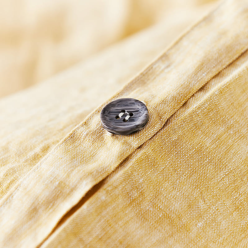 Vintage Washed Linen Sorbet Quilt Cover