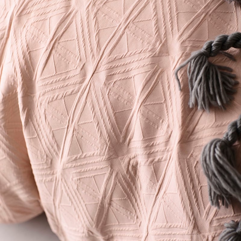 Villa Quilt Cover Blush