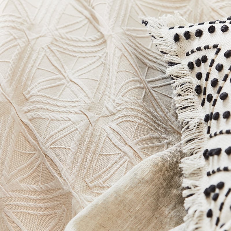 Villa Oatmeal Quilt Cover