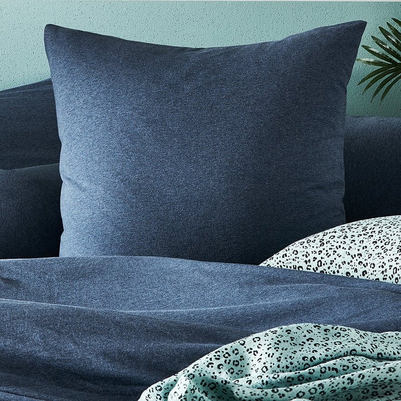 Ultra Soft Jersey Quilt Cover Denim