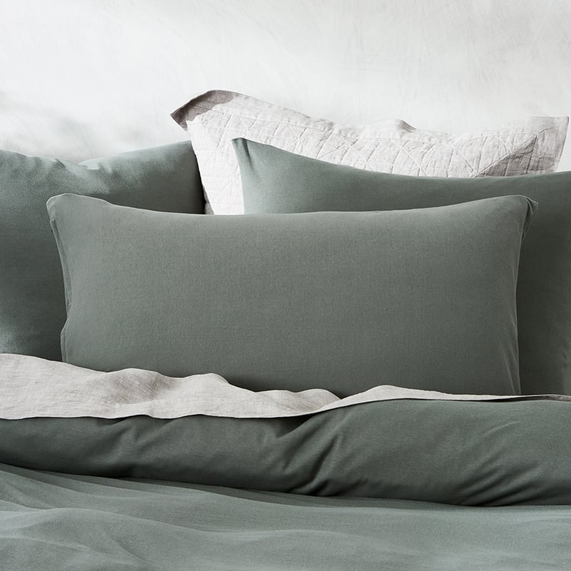 Ultra Soft Jersey Quilt Cover Khaki