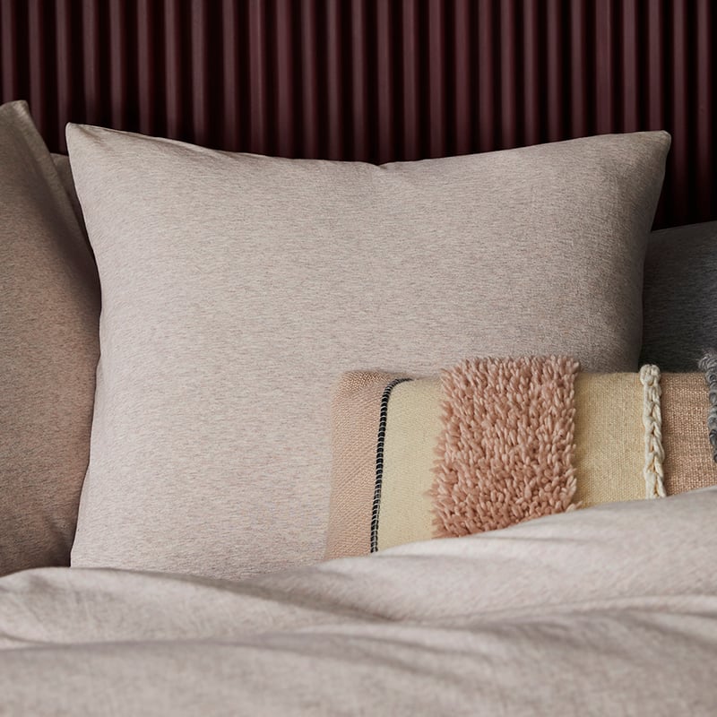 Ultra Soft Jersey Quilt Cover in Lotus Marble