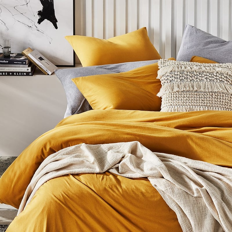 Ultra Soft Jersey Pollen Quilt Cover