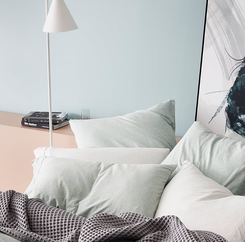 Ultra Soft Jersey Quilt Cover Sage