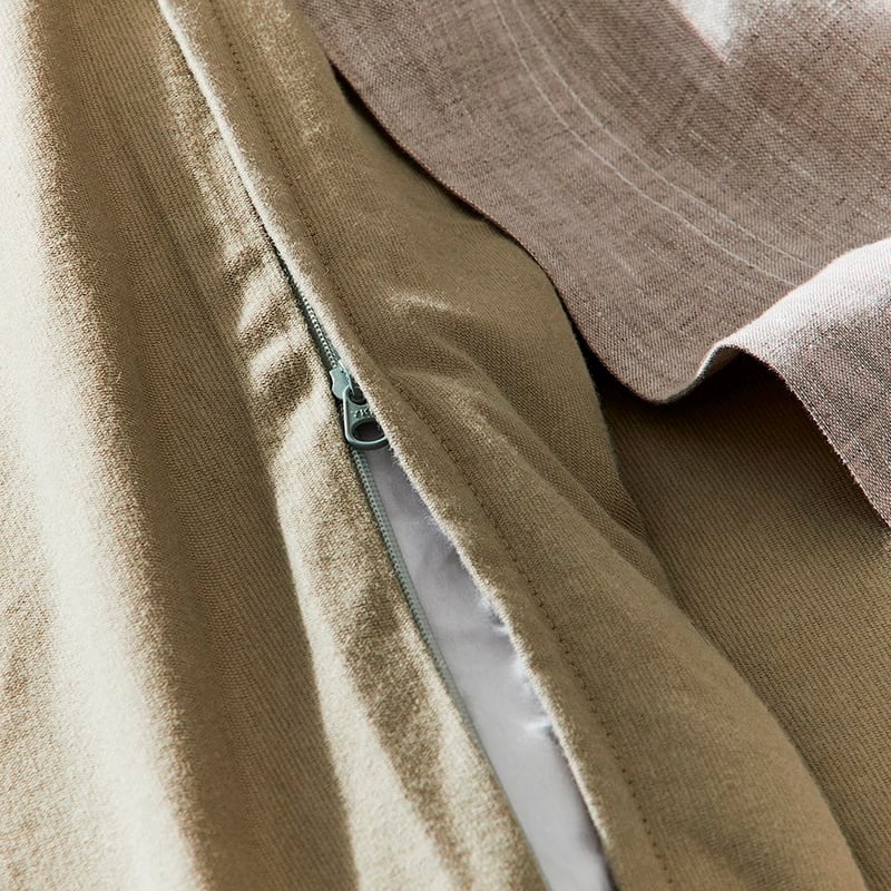 Ultra Soft Jersey Soft Khaki Quilt Cover