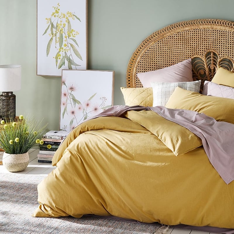 Stonewashed Cotton Flax Quilt Cover