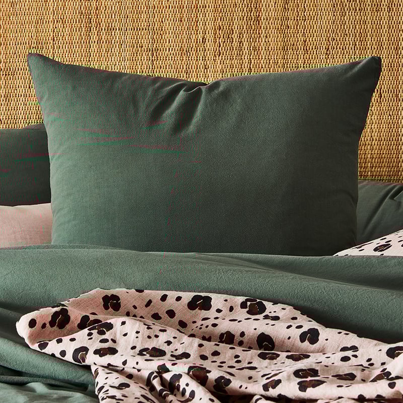 Stonewashed Cotton Forest Quilt Cover