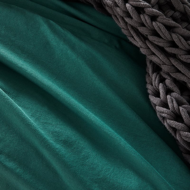 Stonewashed Cotton Lagoon Quilt Cover