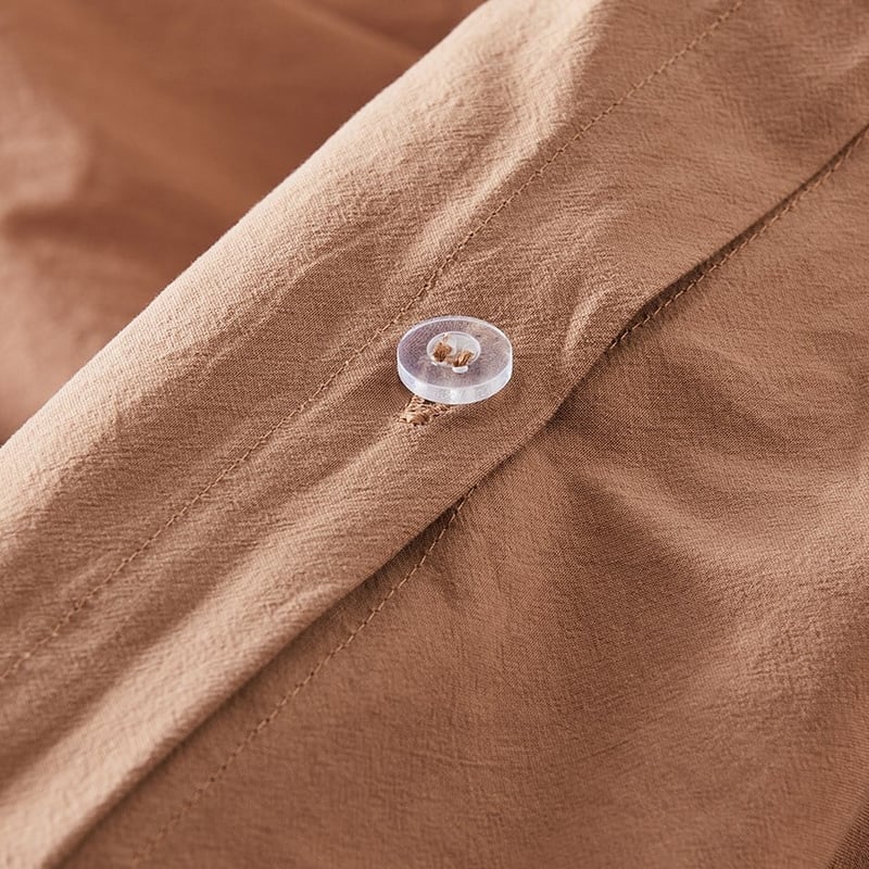Stonewashed Cotton Earth Quilt Cover Separates