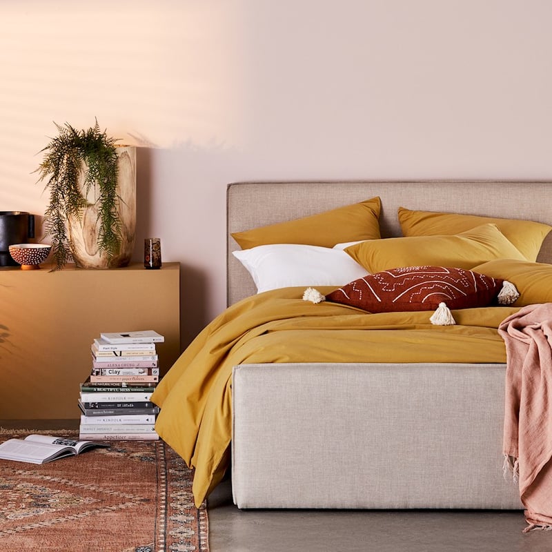 Stonewashed Cotton Spice Quilt Cover