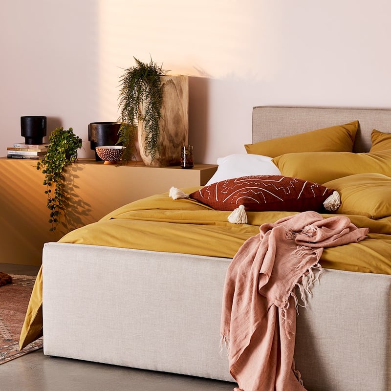 Stonewashed Cotton Spice Quilt Cover