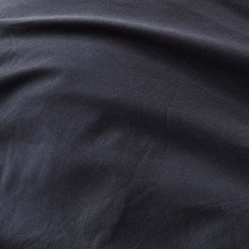 Stonewashed Cotton Charcoal Quilt Cover Separates