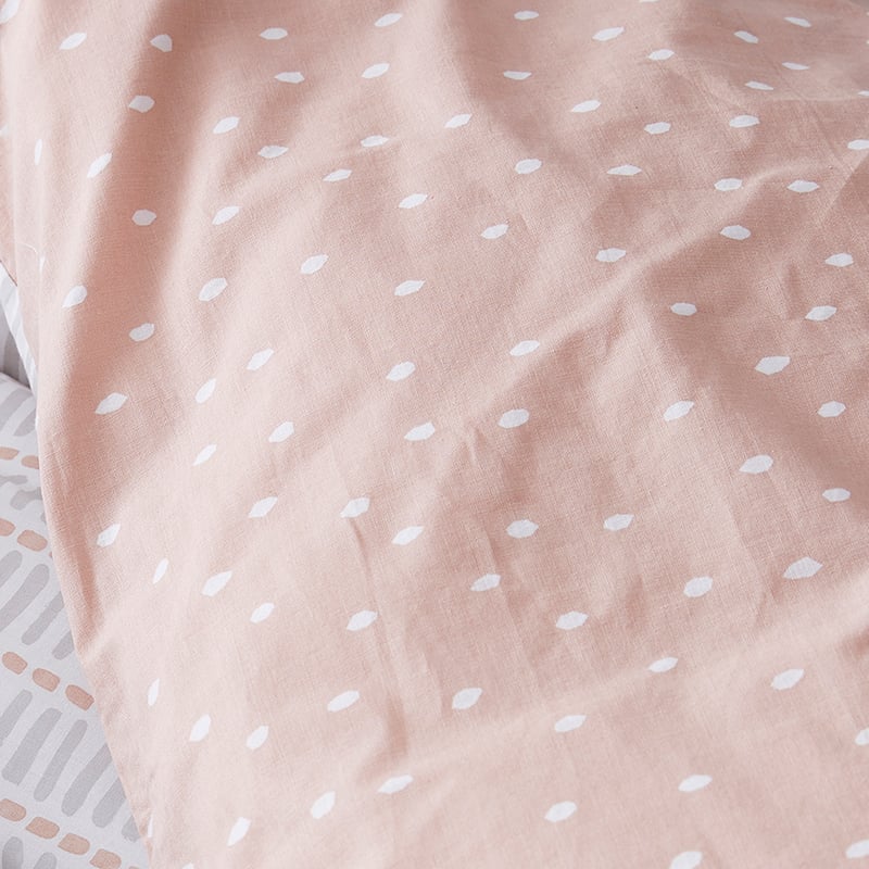 Stonewashed Printed Cotton Quilt Cover Tribal Dash