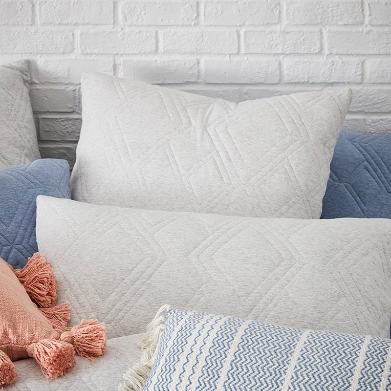 Jaxon Quilted Jersey Quilt Cover Cloud