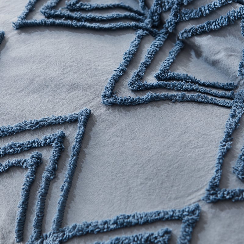 Kerela Storm Blue Quilt Cover