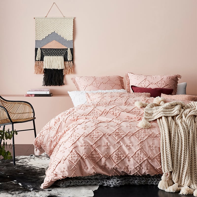 Casablanca Quilt Cover Blush