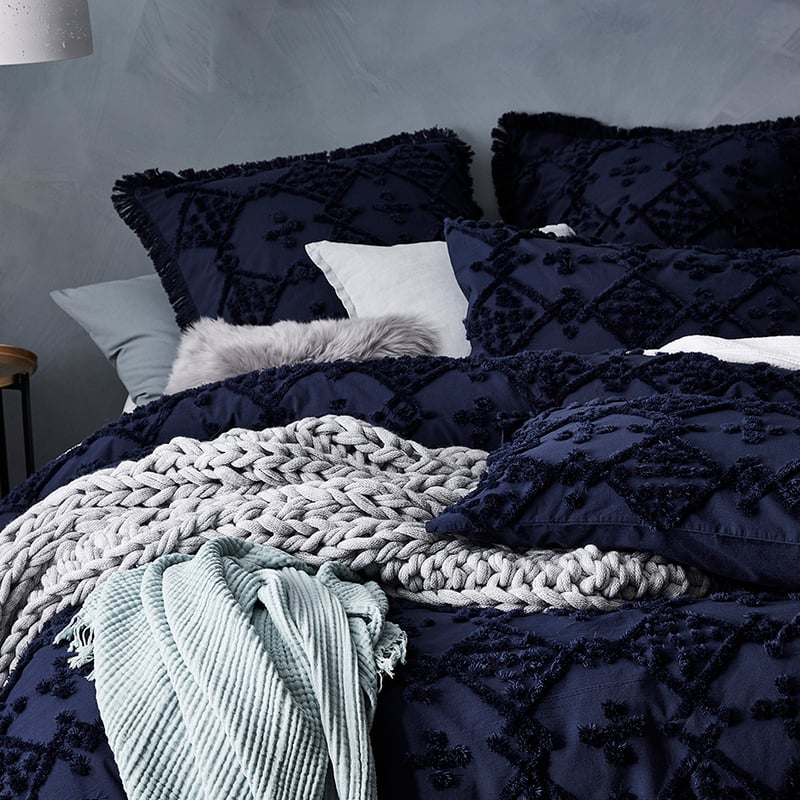 Casablanca Quilt Cover Midnight