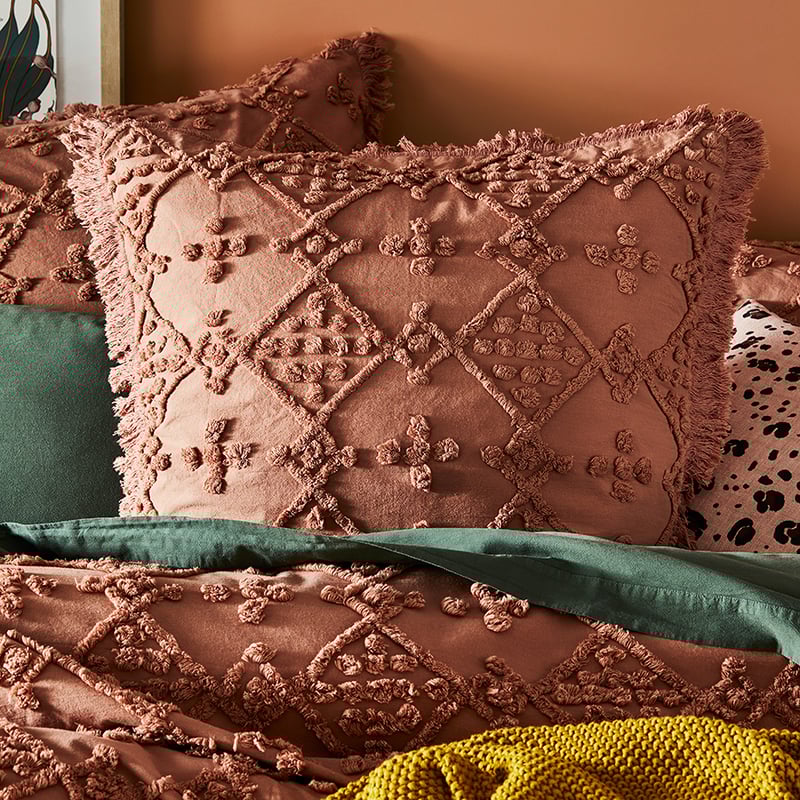 Casablanca Quilt Cover Rust