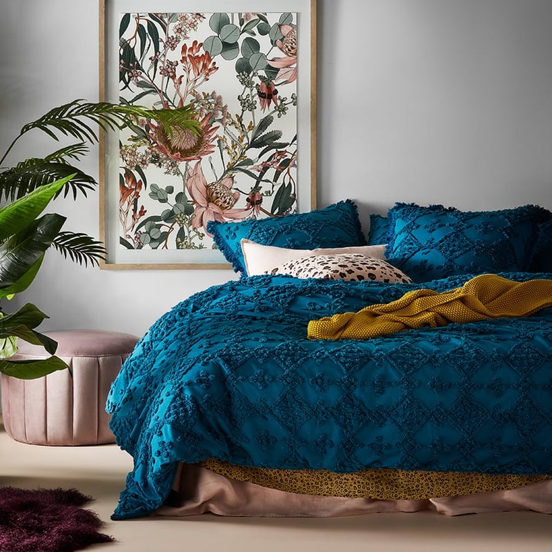 Casablanca Quilt Cover Teal