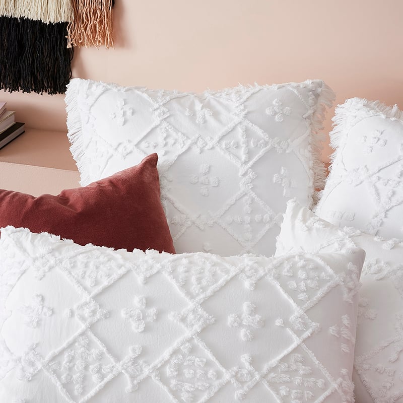 Casablanca Quilt Cover White