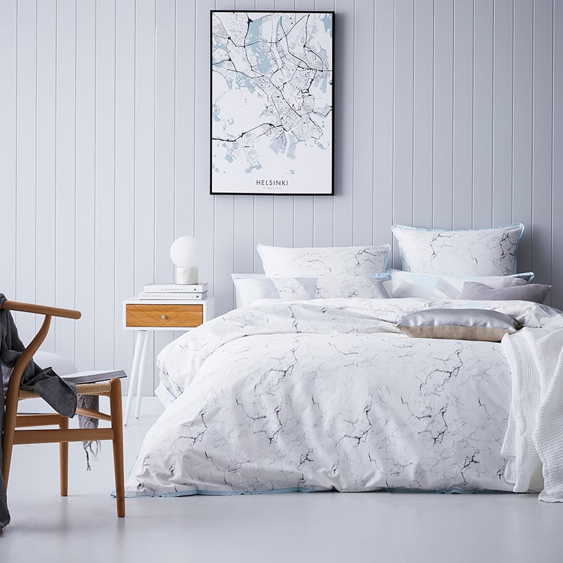 Calcutta Marble Quilt Cover Set