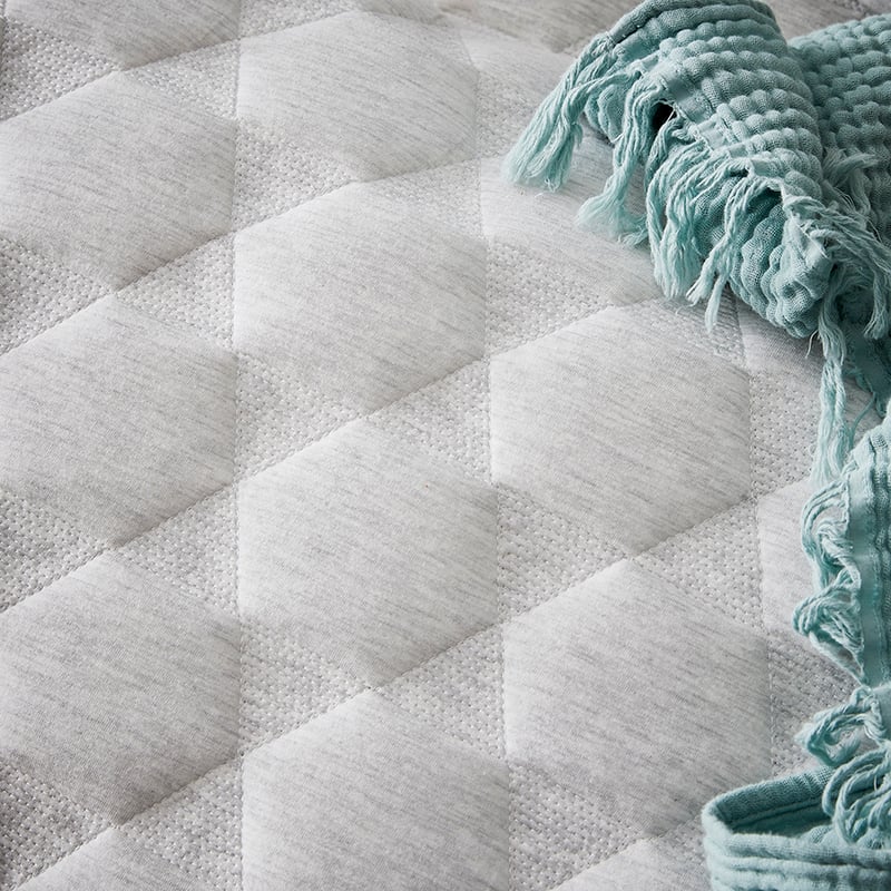 Cordon Quilted Jersey Quilt Cover Cloud