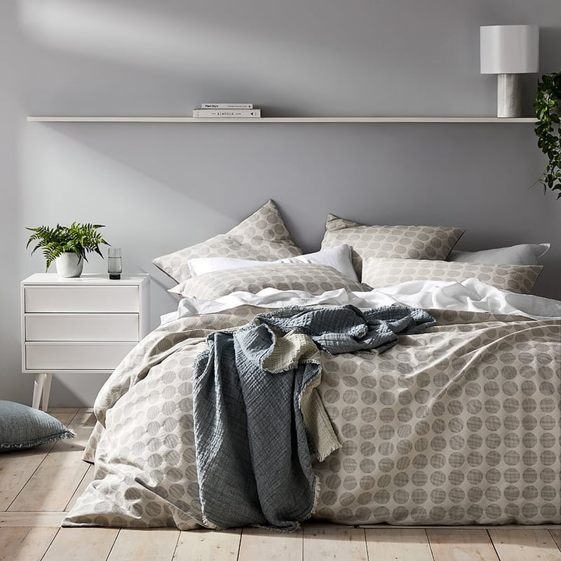 Tonka Grey Quilt Cover Set