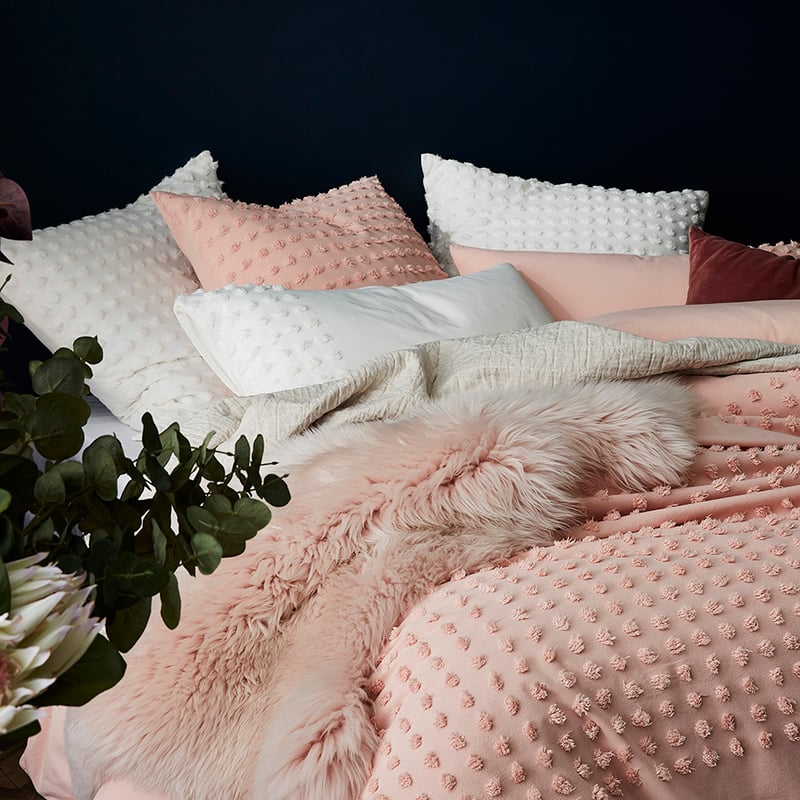 Lulu Quilt Cover Rouge