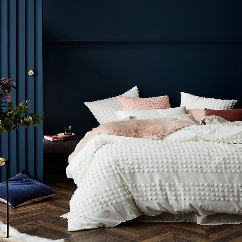 Lulu Quilt Cover Snow