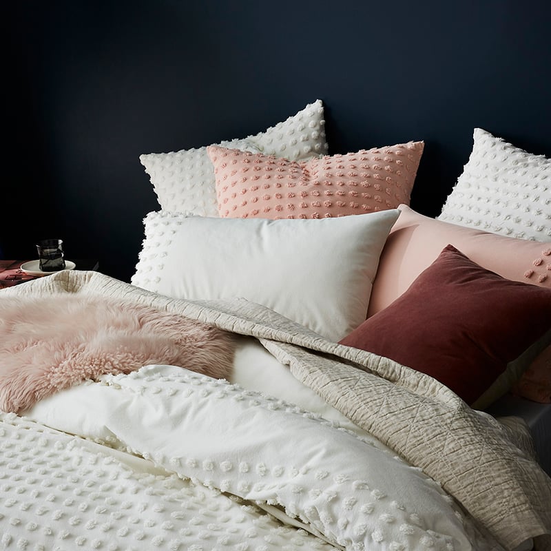 Lulu Quilt Cover Snow