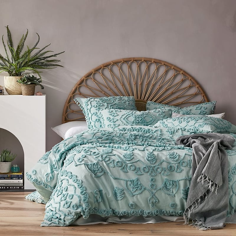 Nirvana Blue Fog Quilt Cover
