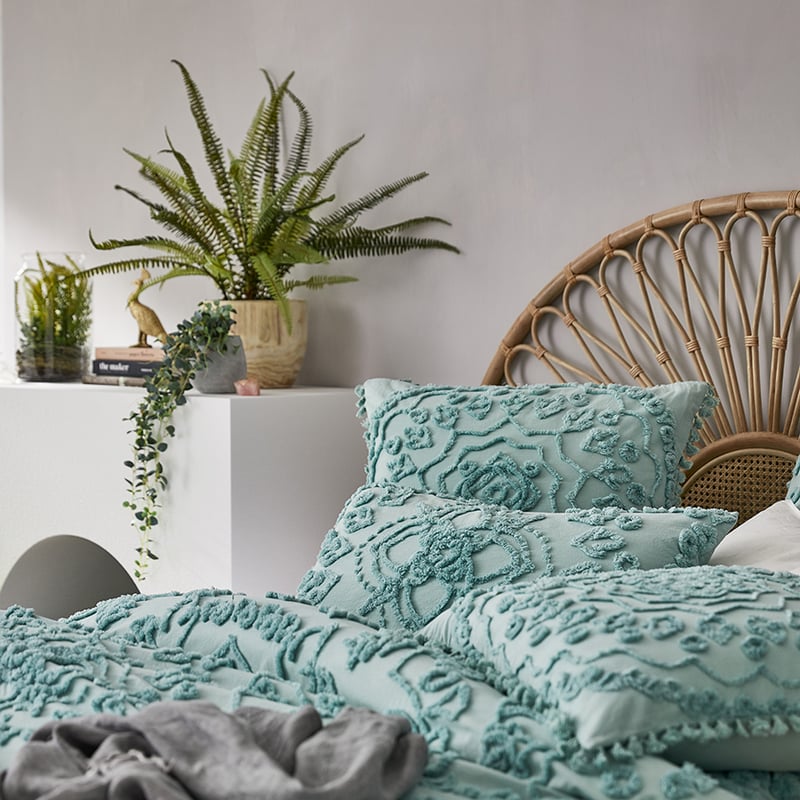 Nirvana Blue Fog Quilt Cover