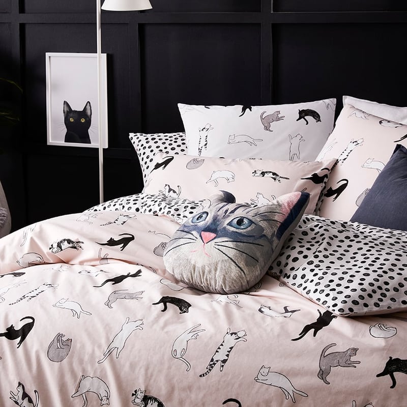 Camilla Quilt Cover Set Pink